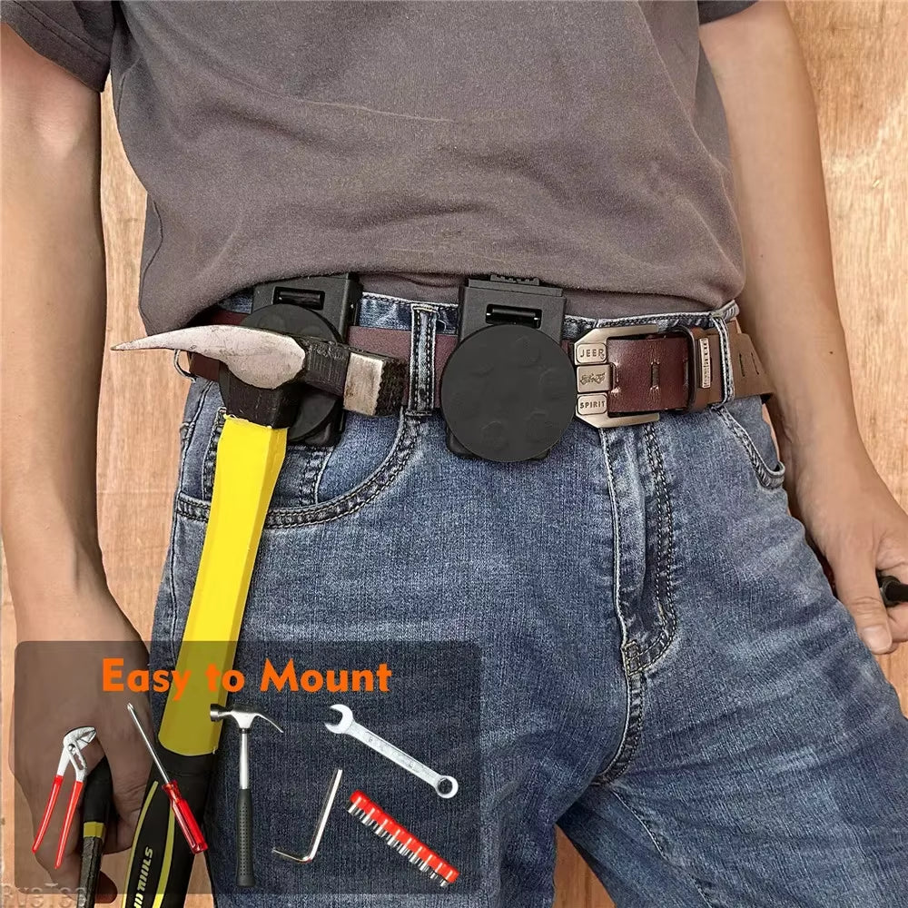 Belt Clip Accessories Magnetic Master Tool Holster Handsfree Adjustable Wrench Hammer Screwdriver Magnetic Tools