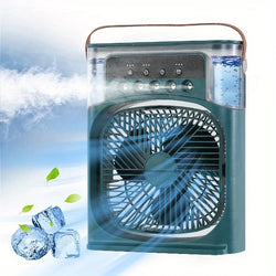 Portable Air Conditioner Fan, 3-Speed Air Cooler & Humidifier for Home & Office