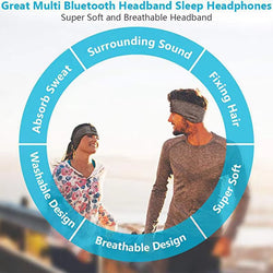 Wireless Bluetooth Headset Sleep Headband – 5.0 Sports Earbuds & Eye Mask Earphones