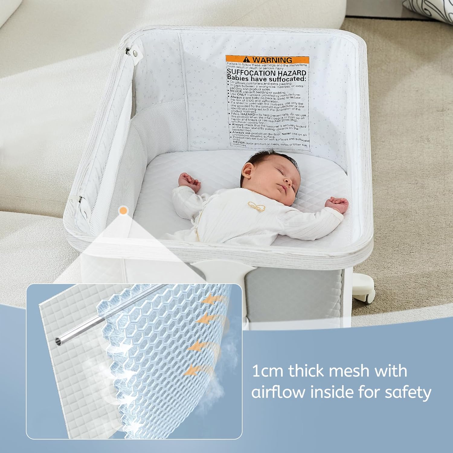 MOTION BABY BASSINET NEW BORN