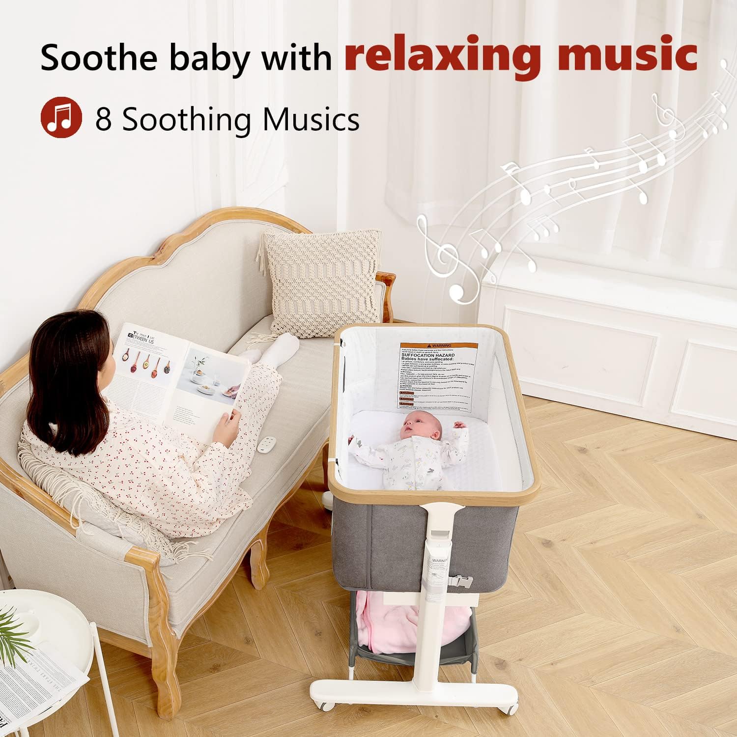 MOTION BABY BASSINET NEW BORN