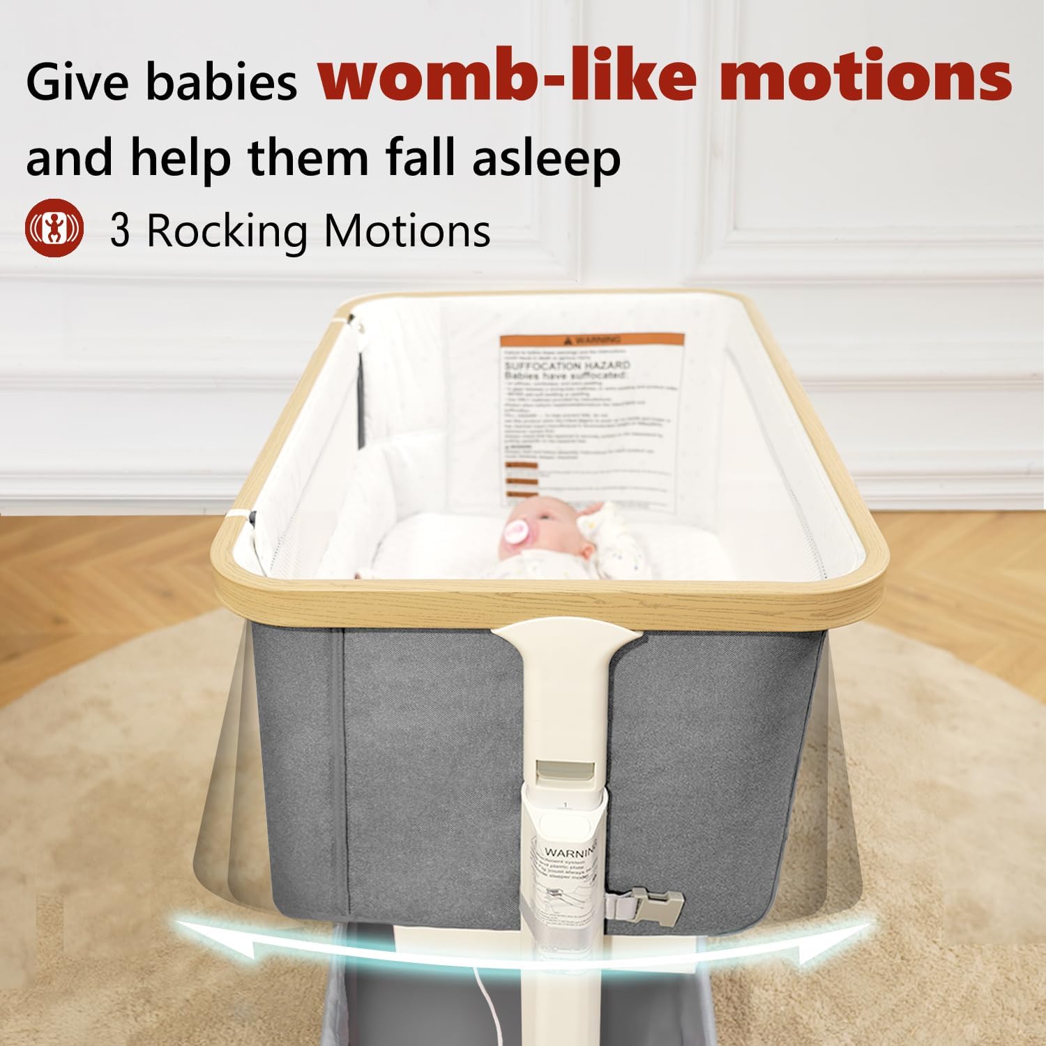 MOTION BABY BASSINET NEW BORN