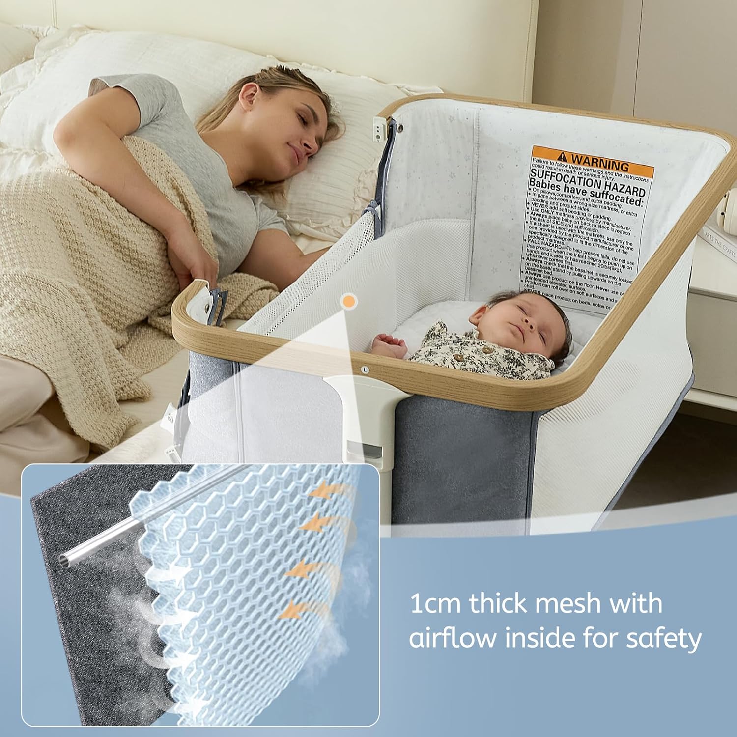 MOTION BABY BASSINET NEW BORN