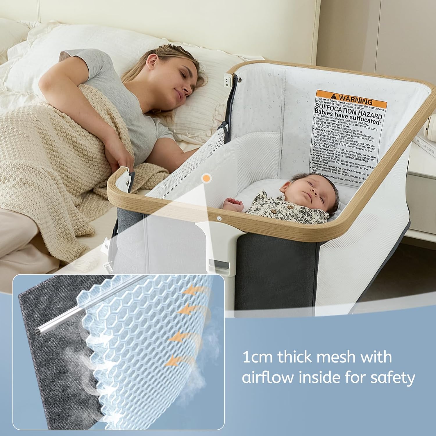 MOTION BABY BASSINET NEW BORN