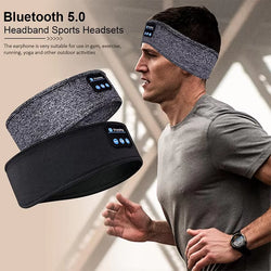 Wireless Bluetooth Headset Sleep Headband – 5.0 Sports Earbuds & Eye Mask Earphones