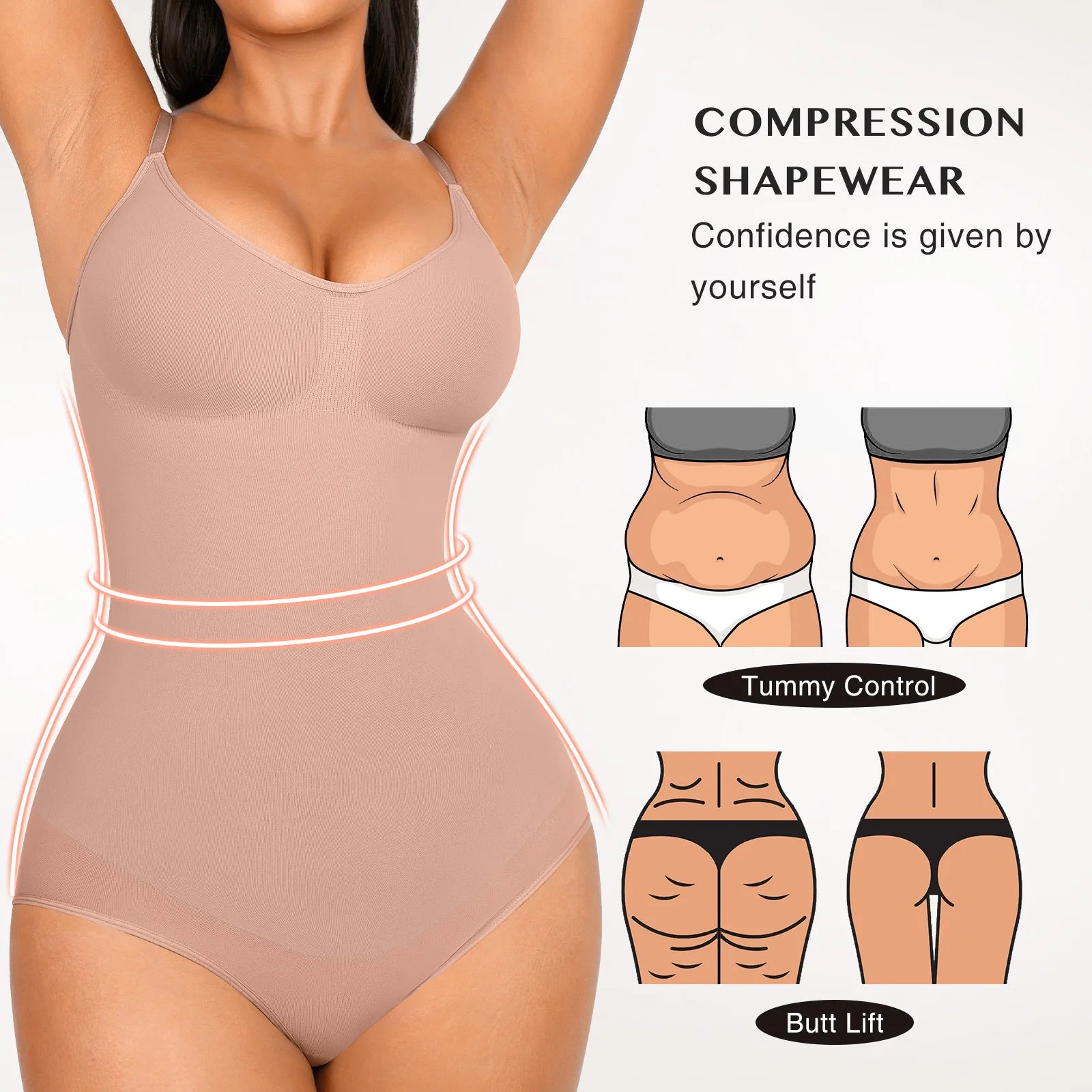 Smarty Dupes Seamless Bodysuit