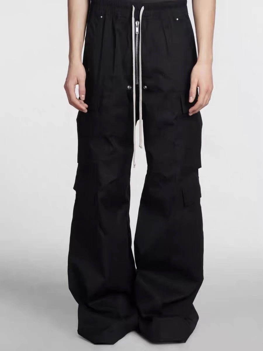 Rave Double Cargo Pants - Black