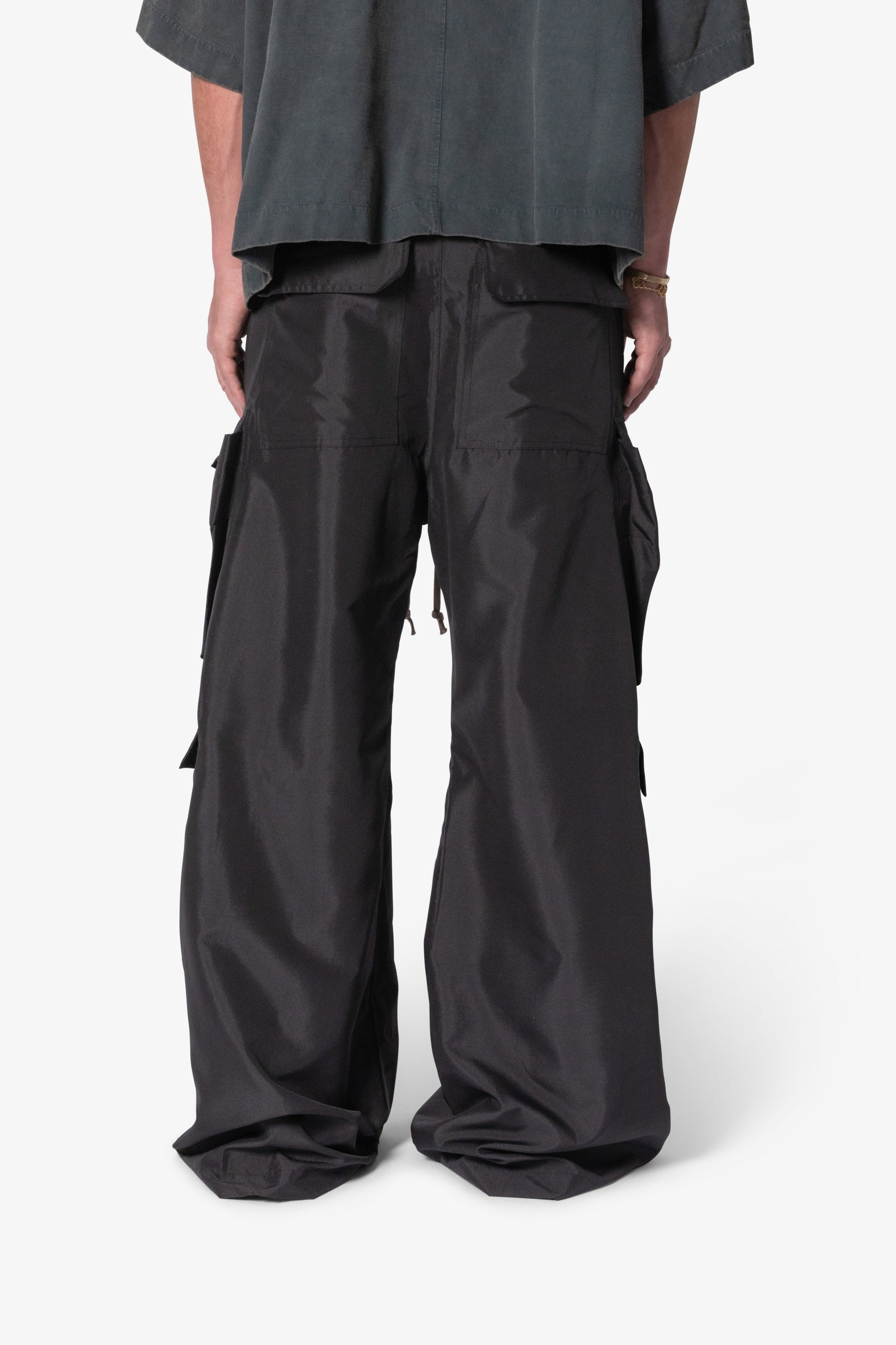 Rave Double Cargo Pants - Black