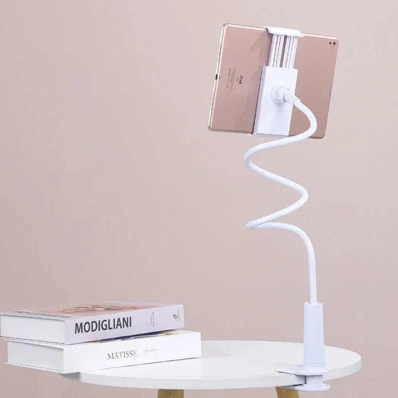 80cm Tablet Holder Stand Bed Adjustable Flexible Arm Tablets Mount Clamp on Table For iPad Air Mini Or Other 4.7-10.5