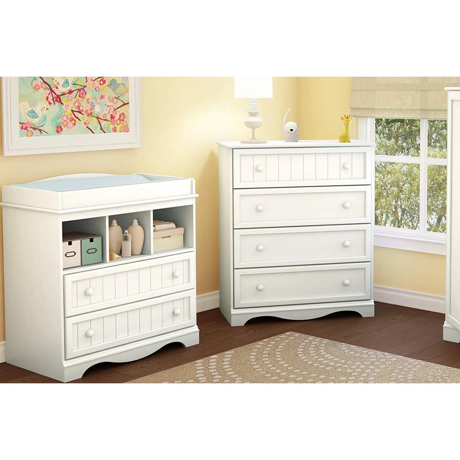 Maykoosh Mediterranean Mastery Changing Table with Storage Drawers