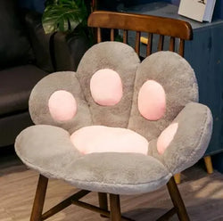  Cat Paw Plush Cushion, Soft Stuffed Floor Seat for Home & Office