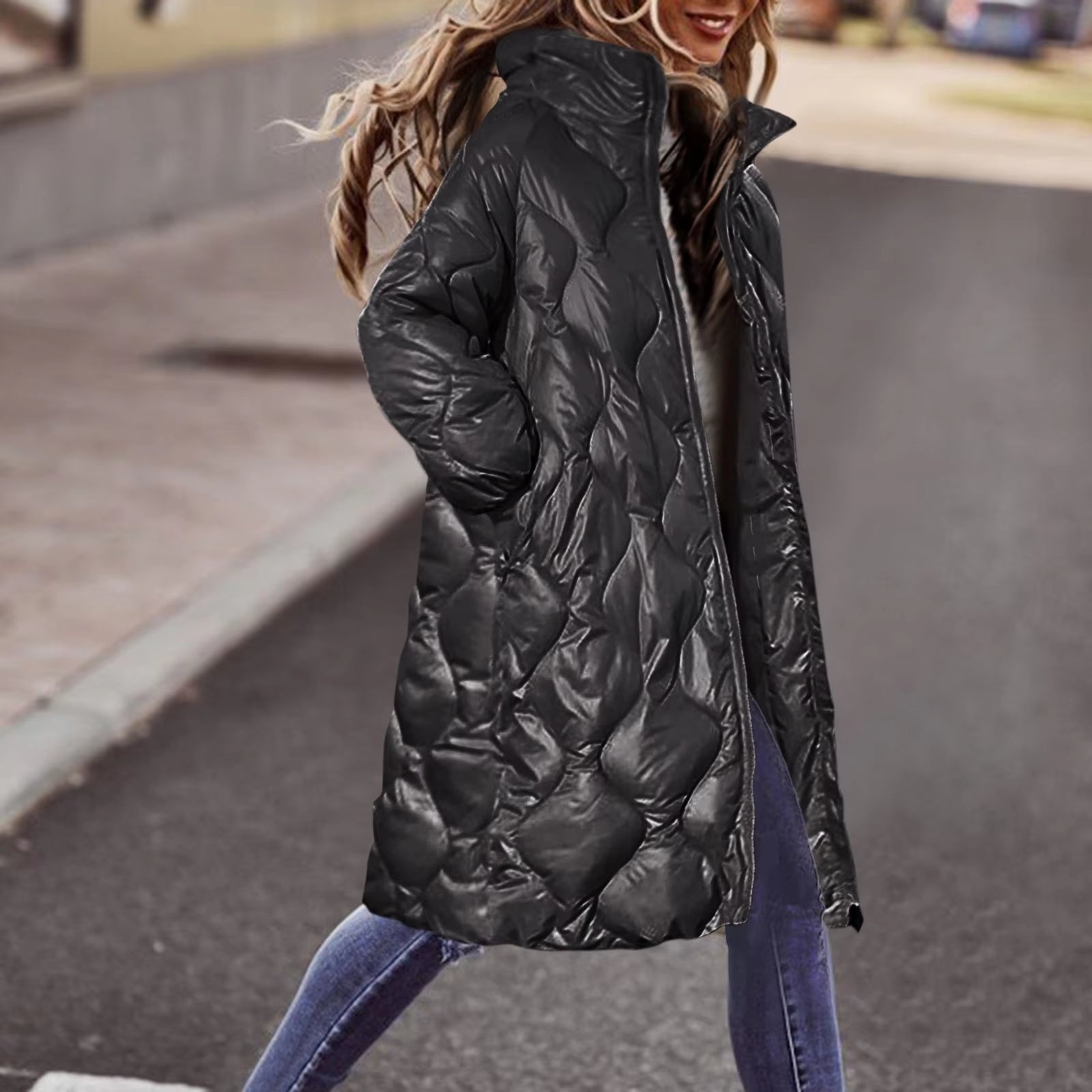 2025 Women’s Winter Coat, Down Parka & Cotton Padded Jacket for High Street Fashion